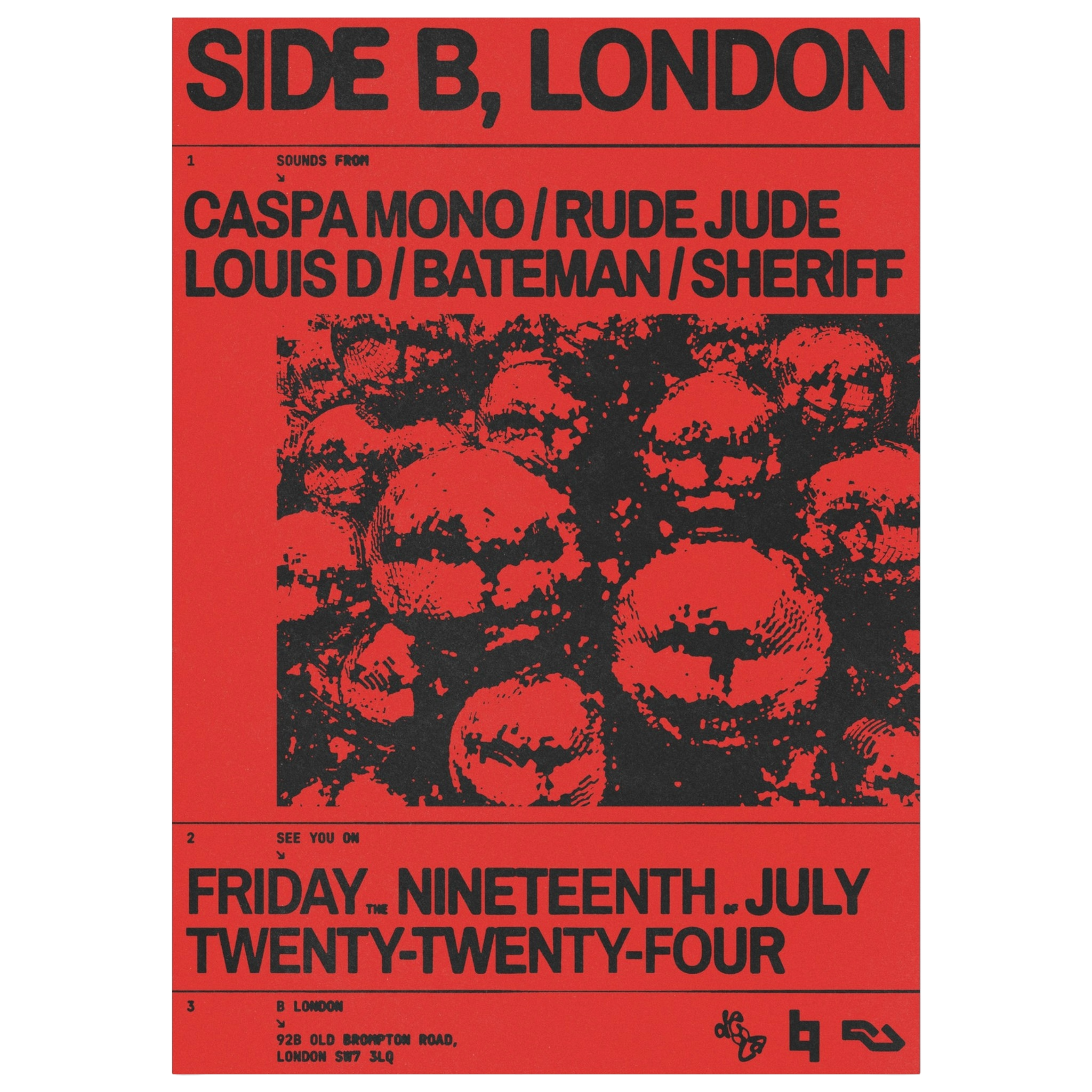 De La Disco, Side B: London 01